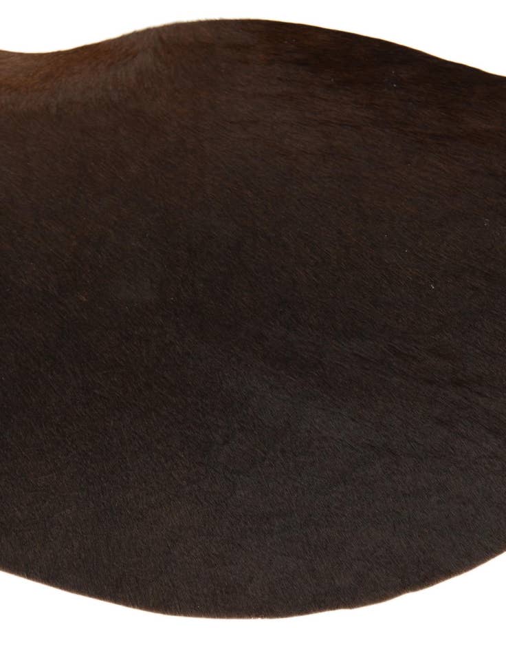 Detail image of  2' 1 x 2' 10 Cowhide Leather Rug
