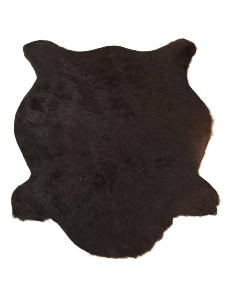 Detail image of  2' 1 x 2' 10 Cowhide Leather Rug