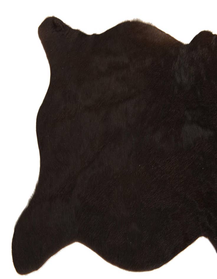 Detail image of  2' 1 x 2' 10 Cowhide Leather Rug