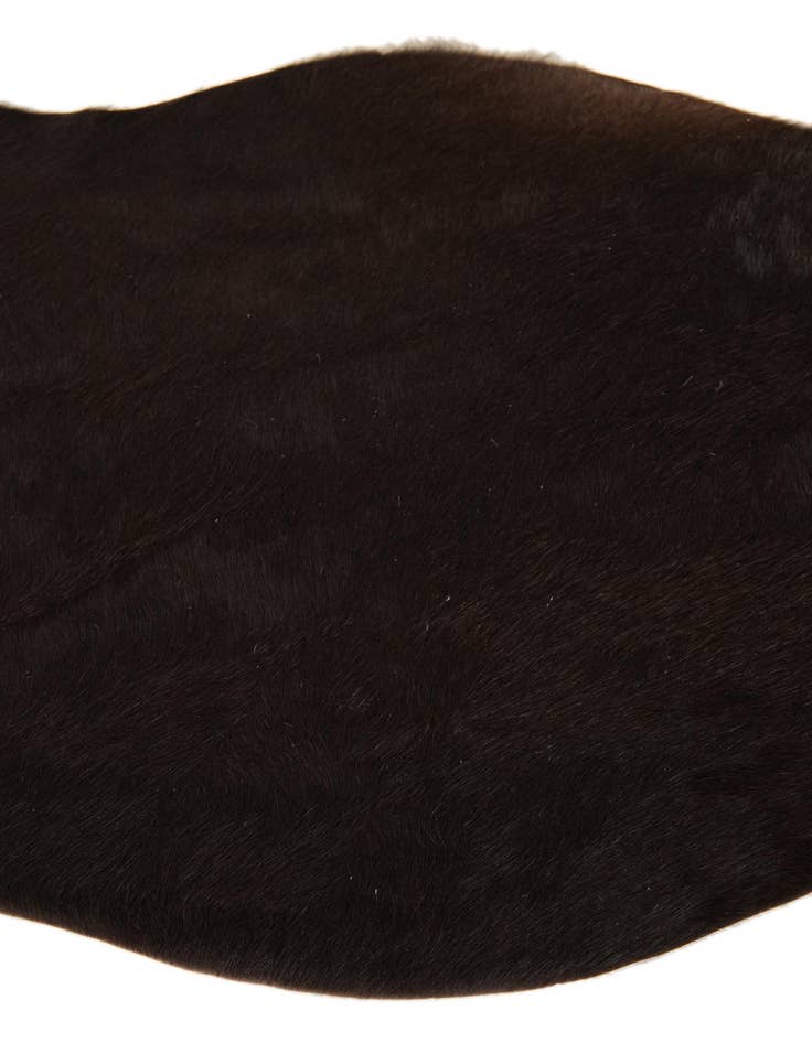 Detail image of  2' 1 x 2' 10 Cowhide Leather Rug
