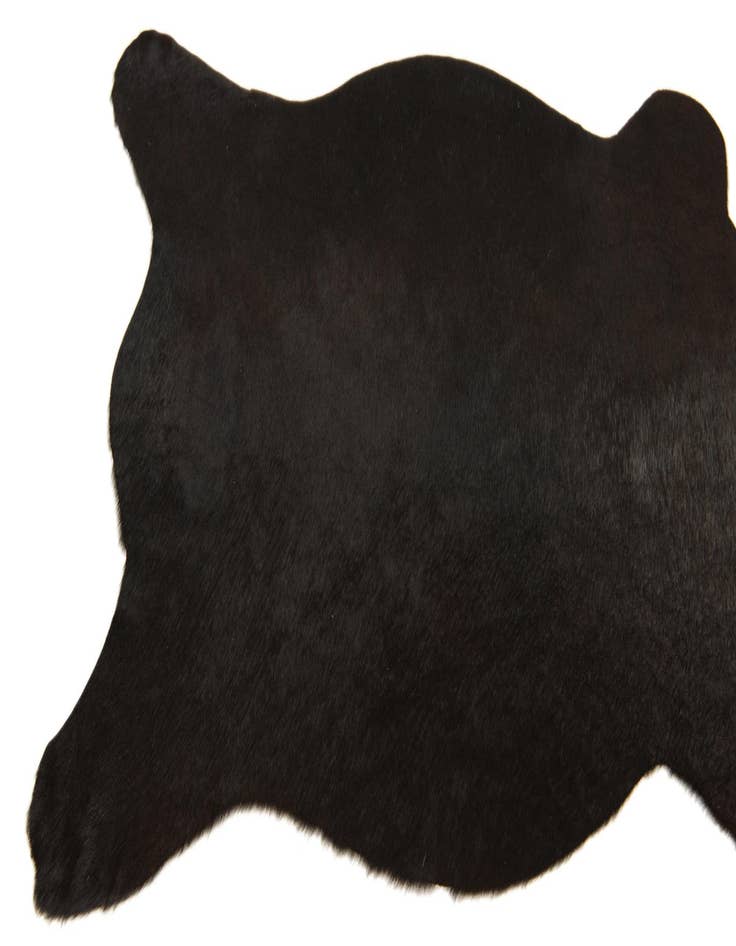 Detail image of  2' 2 x 2' 10 Cowhide Leather Rug