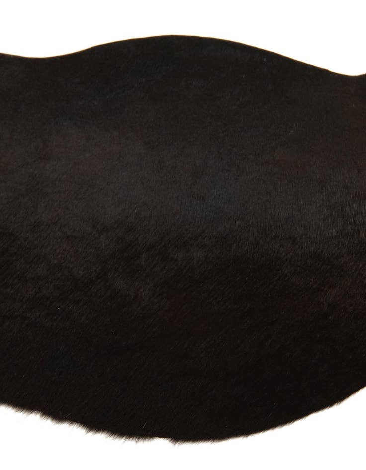 Detail image of  2' 2 x 2' 10 Cowhide Leather Rug