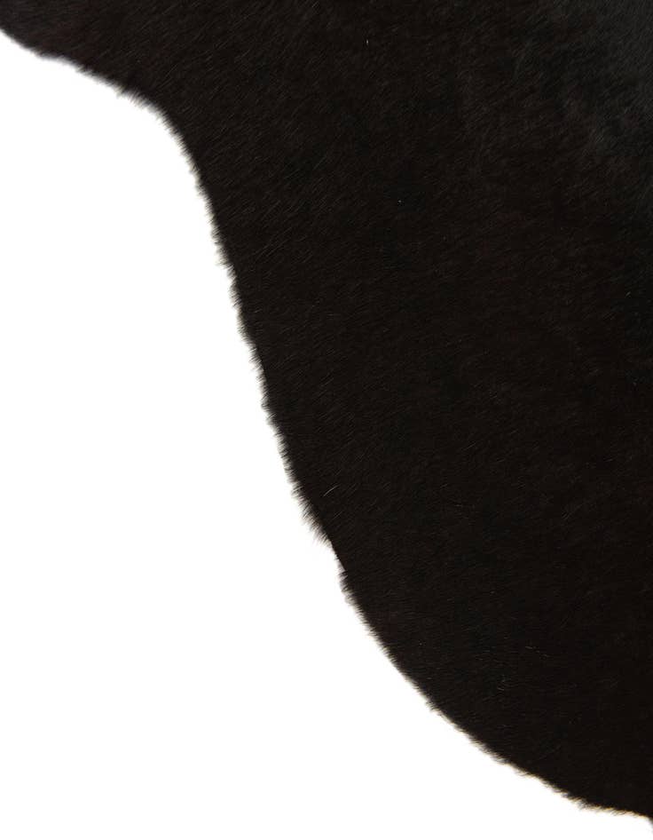 Detail image of  2' 2 x 2' 10 Cowhide Leather Rug