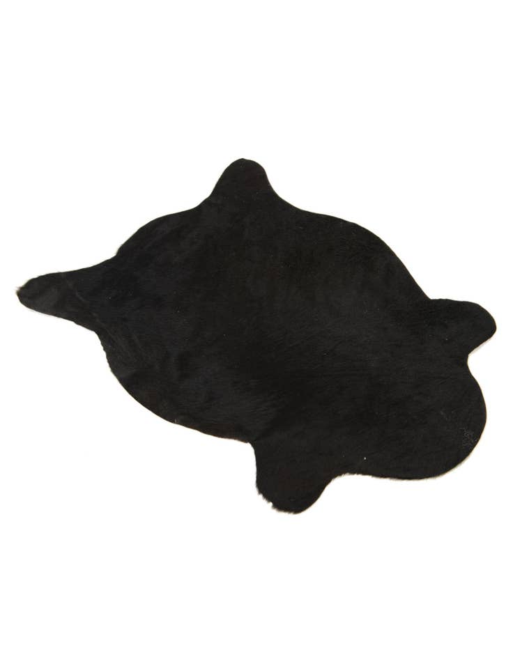 Detail image of  2' 1 x 2' 10 Cowhide Leather Rug