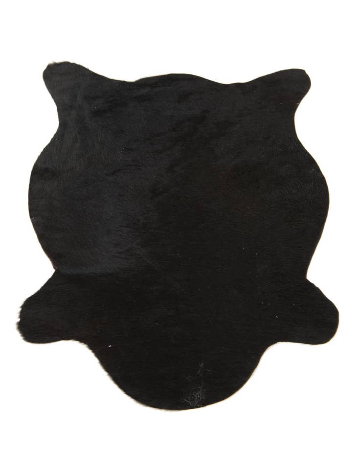 Detail image of  2' 1 x 2' 10 Cowhide Leather Rug