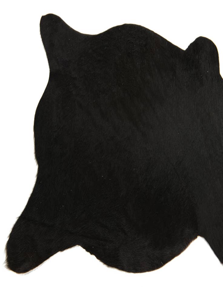 Detail image of  2' 1 x 2' 10 Cowhide Leather Rug