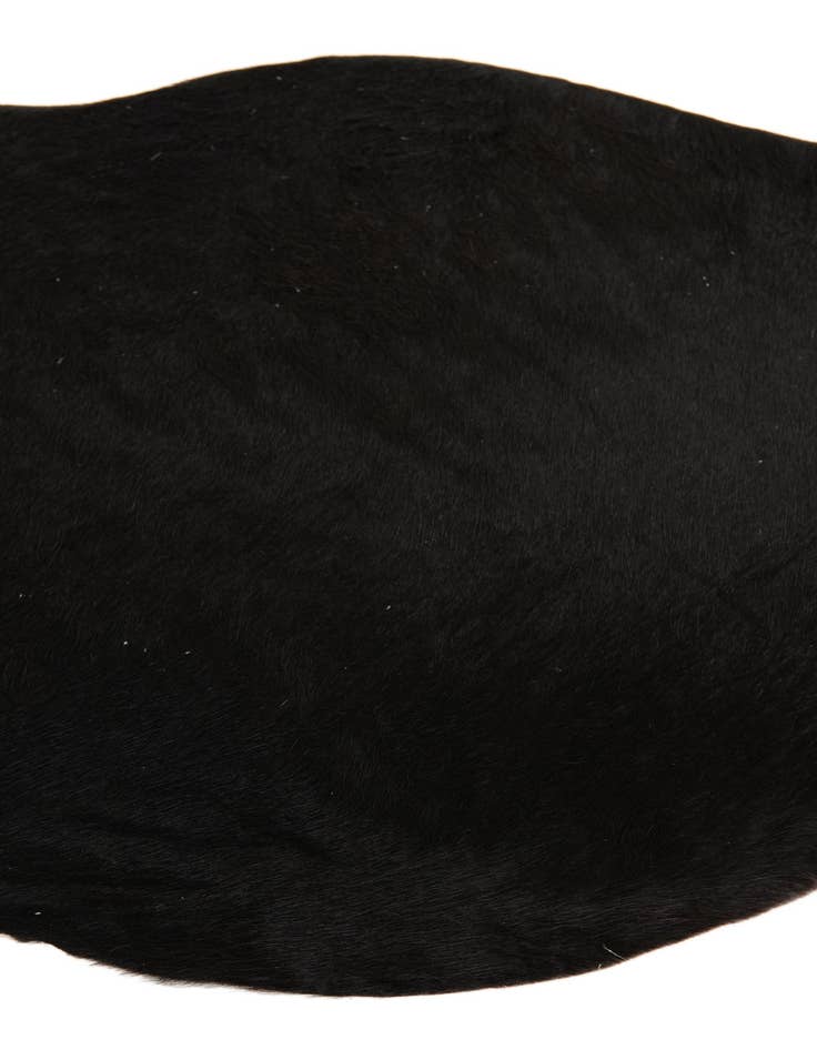 Detail image of  2' 1 x 2' 10 Cowhide Leather Rug