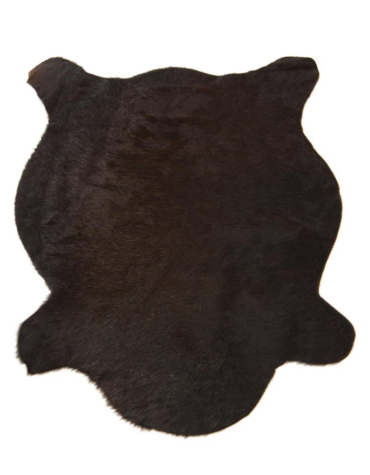 Detail image of  2' 1 x 2' 10 Cowhide Leather Rug