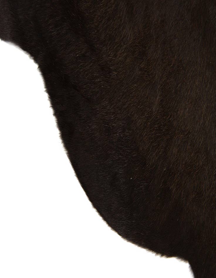 Detail image of  2' 1 x 2' 10 Cowhide Leather Rug