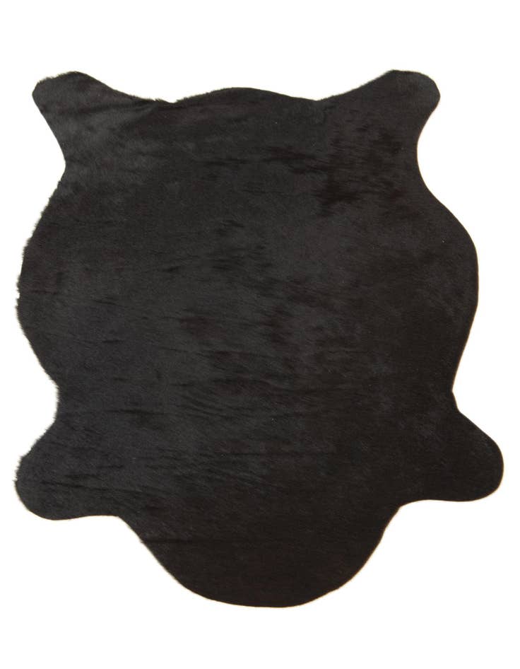 Detail image of  2' 1 x 2' 10 Cowhide Leather Rug