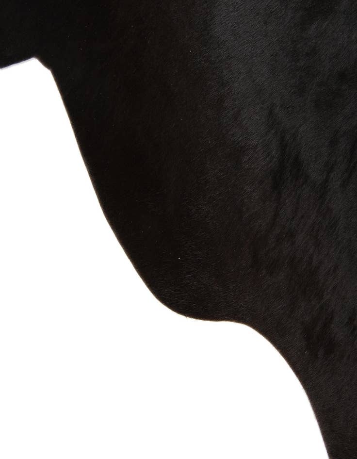 Detail image of  2' 1 x 2' 10 Cowhide Leather Rug