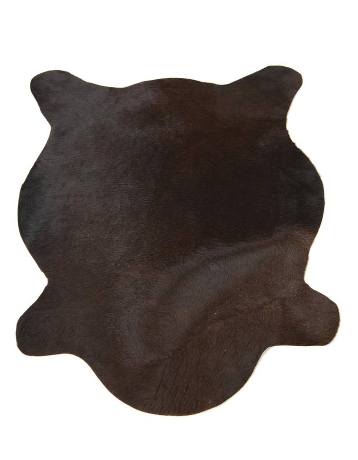 Detail image of  2' 1 x 2' 10 Cowhide Leather Rug