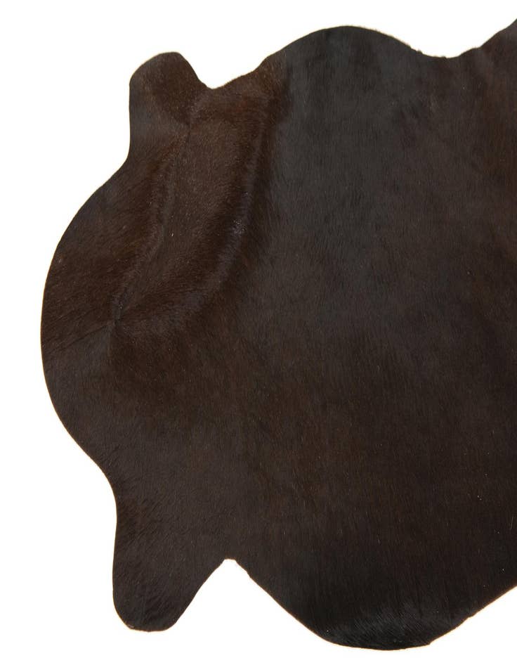 Detail image of  2' 1 x 2' 10 Cowhide Leather Rug