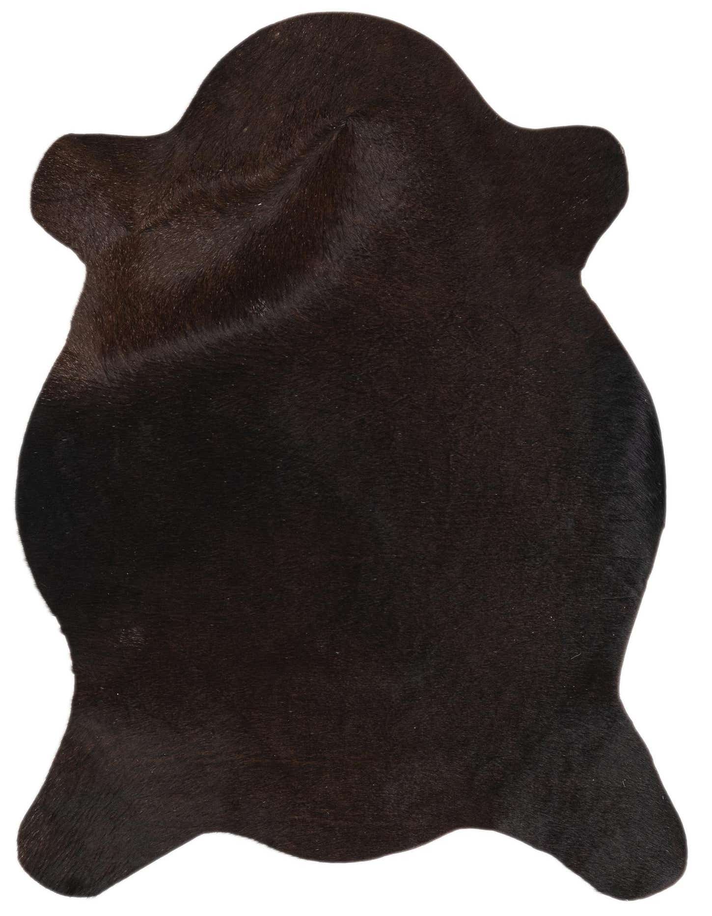 Primary image  2' 1 x 2' 10 Cowhide Leather Rug