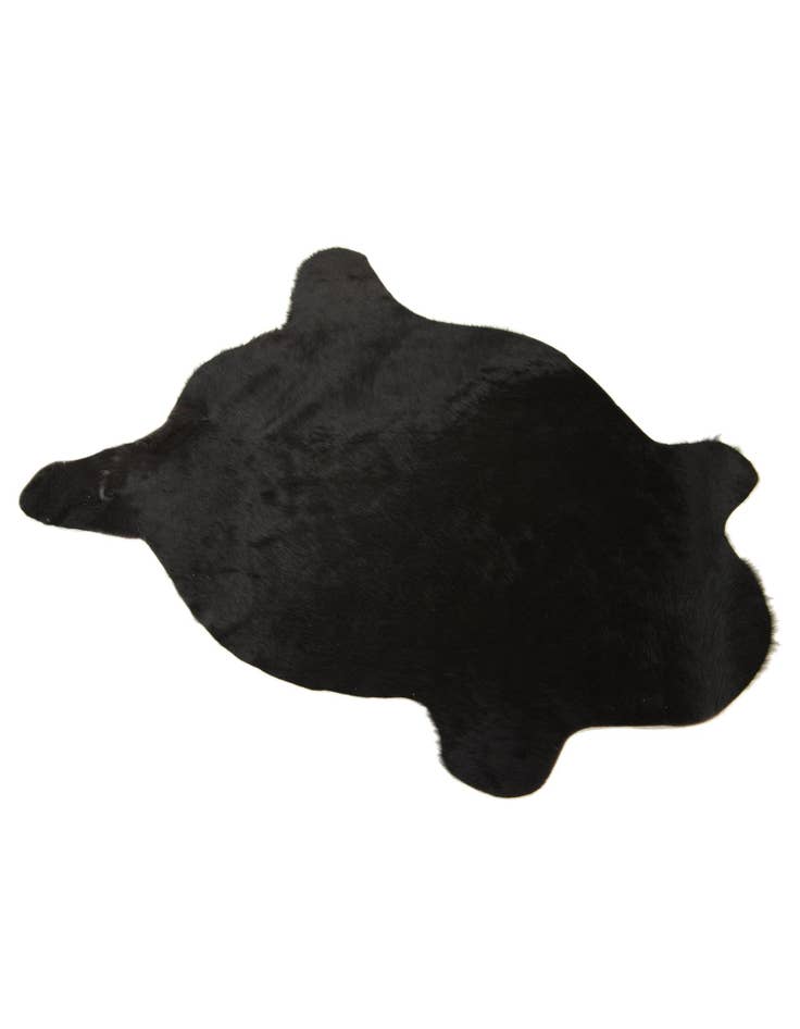 Detail image of  2' 1 x 2' 10 Cowhide Leather Rug