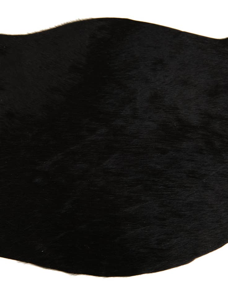 Detail image of  2' 1 x 2' 10 Cowhide Leather Rug