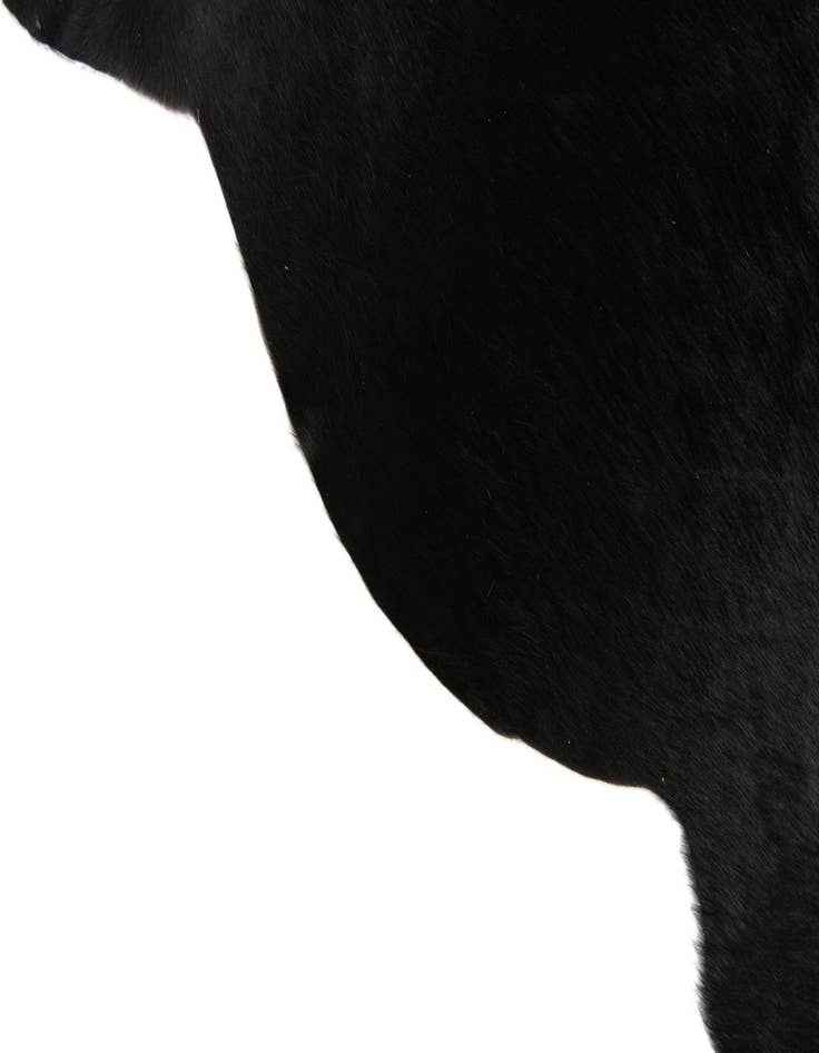 Detail image of  2' 1 x 2' 10 Cowhide Leather Rug