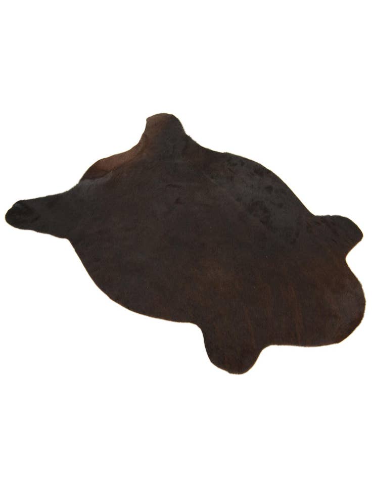 Detail image of  2' 1 x 2' 10 Cowhide Leather Rug