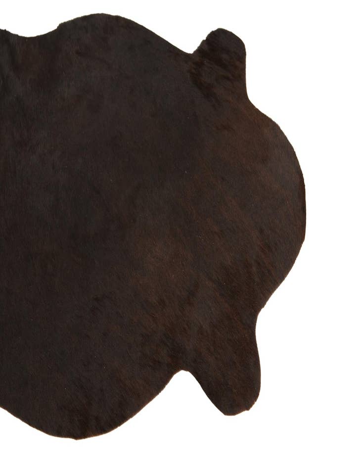 Detail image of  2' 1 x 2' 10 Cowhide Leather Rug
