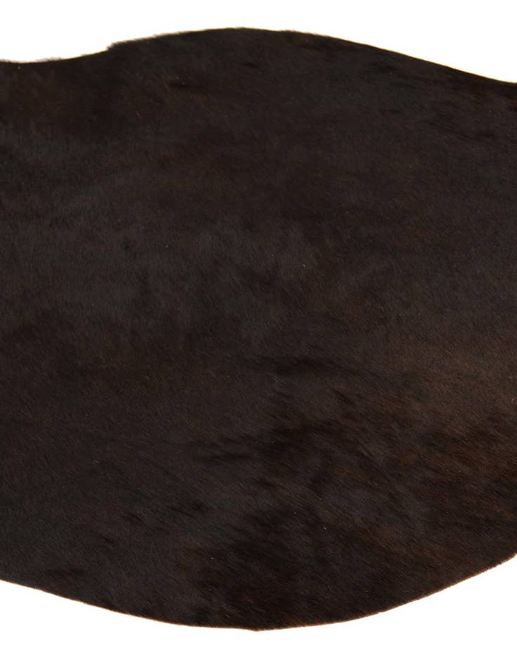 Detail image of  2' 1 x 2' 10 Cowhide Leather Rug