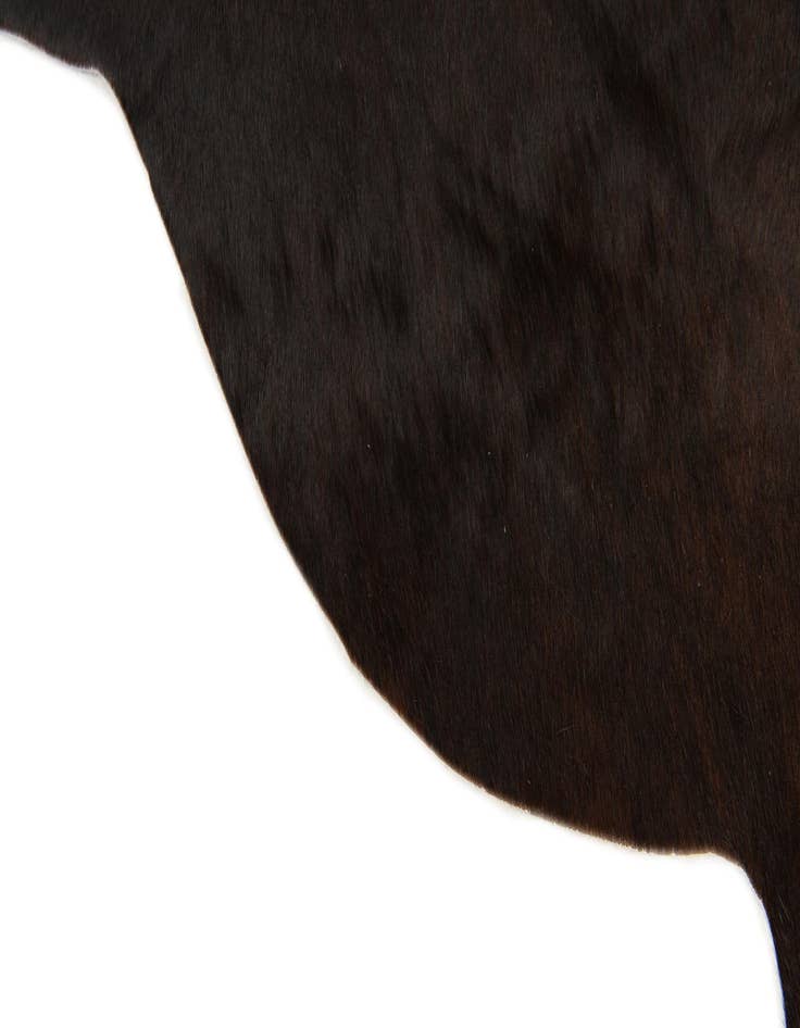 Detail image of  2' 1 x 2' 10 Cowhide Leather Rug