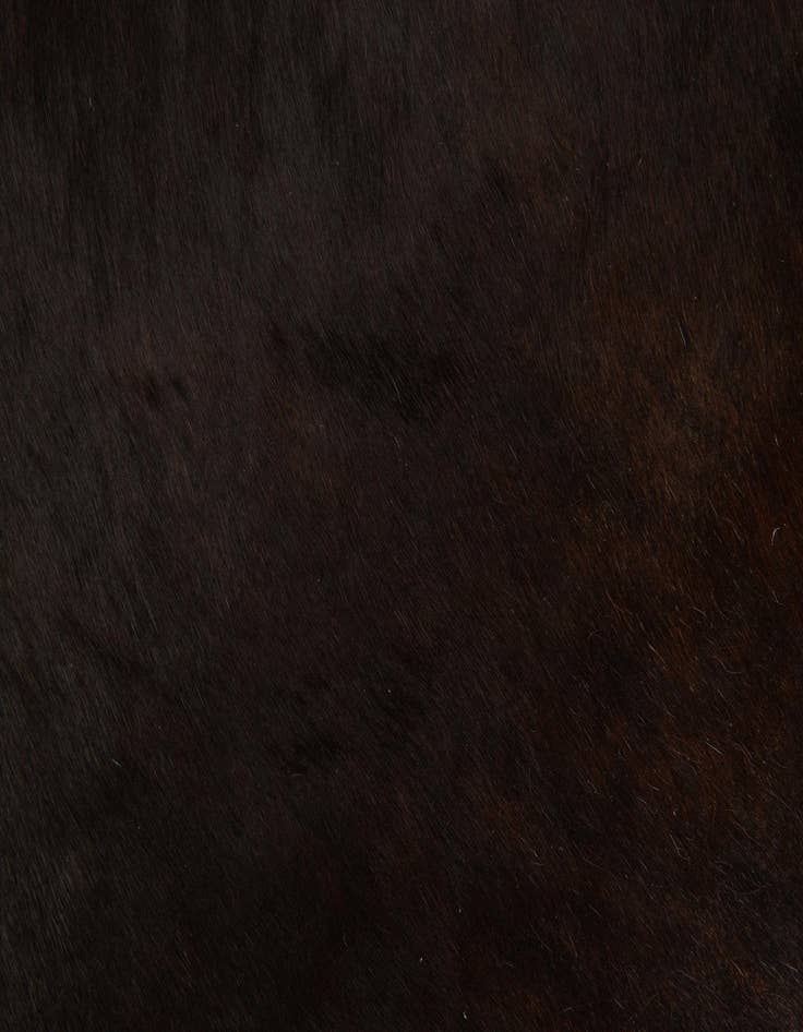 Detail image of  2' 1 x 2' 10 Cowhide Leather Rug