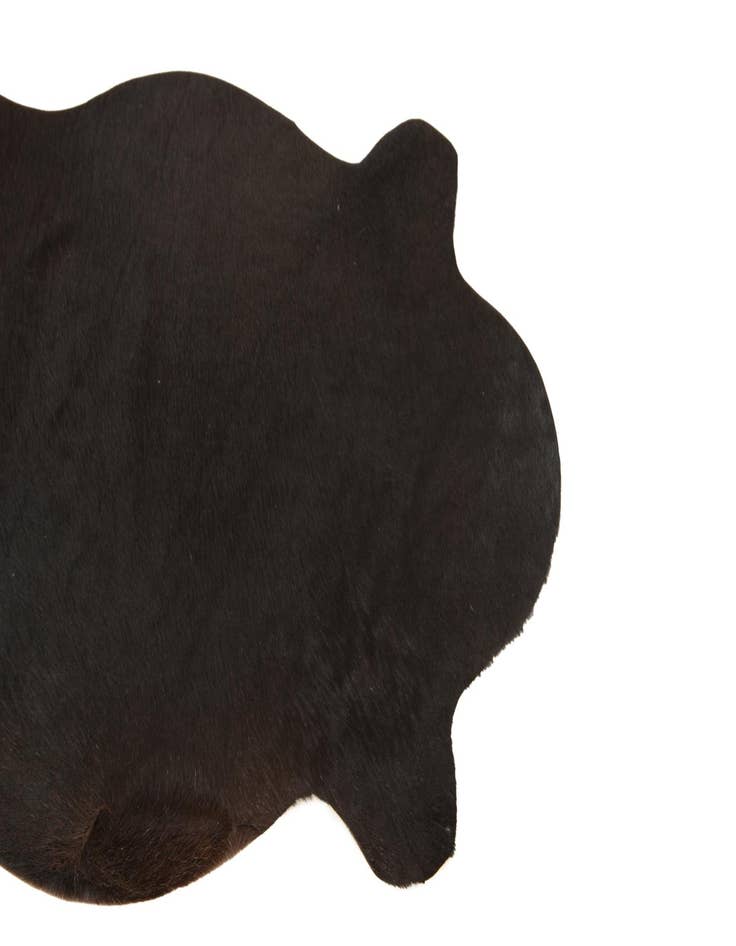 Detail image of  2' 1 x 2' 10 Cowhide Leather Rug