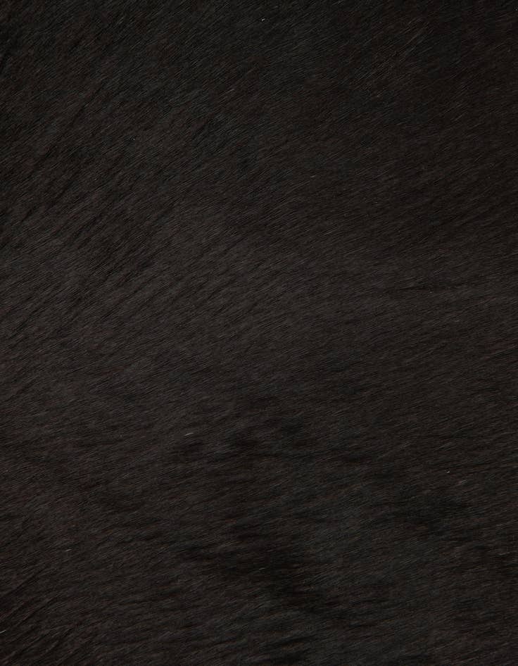 Detail image of  2' 1 x 2' 10 Cowhide Leather Rug