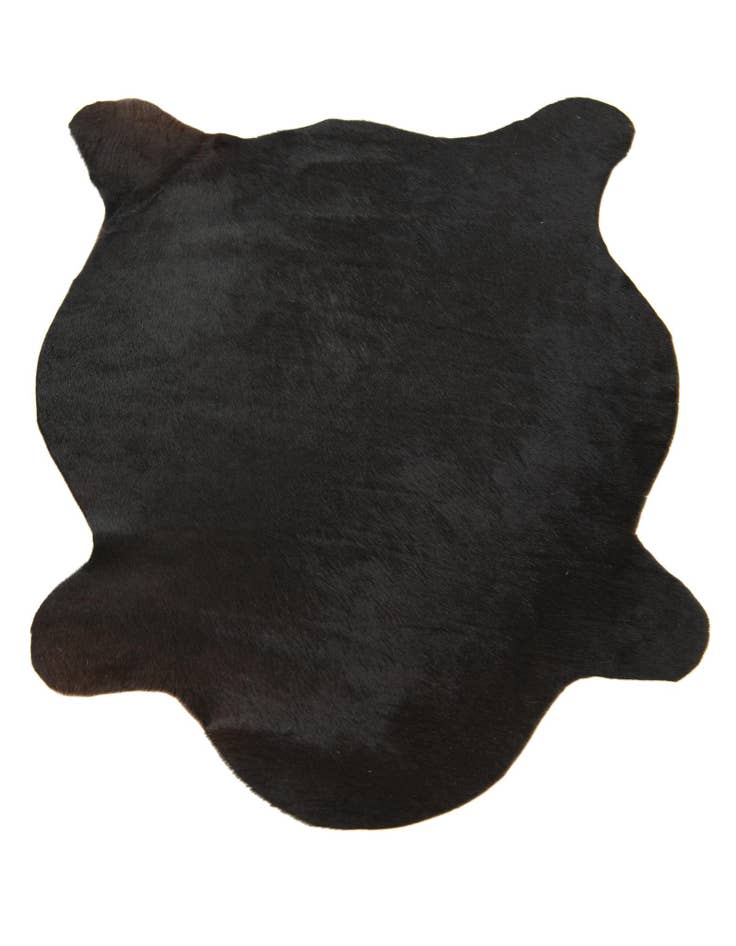 Detail image of  2' 1 x 2' 10 Cowhide Leather Rug