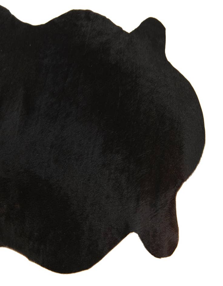 Detail image of  2' 1 x 2' 10 Cowhide Leather Rug