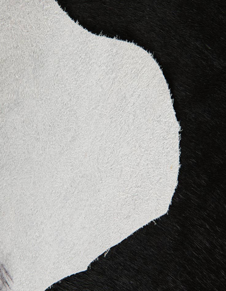 Detail image of  2' 1 x 2' 10 Cowhide Leather Rug