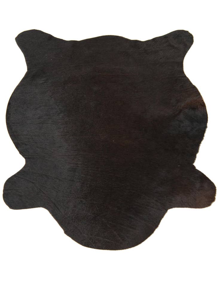Detail image of  2' 1 x 2' 10 Cowhide Leather Rug