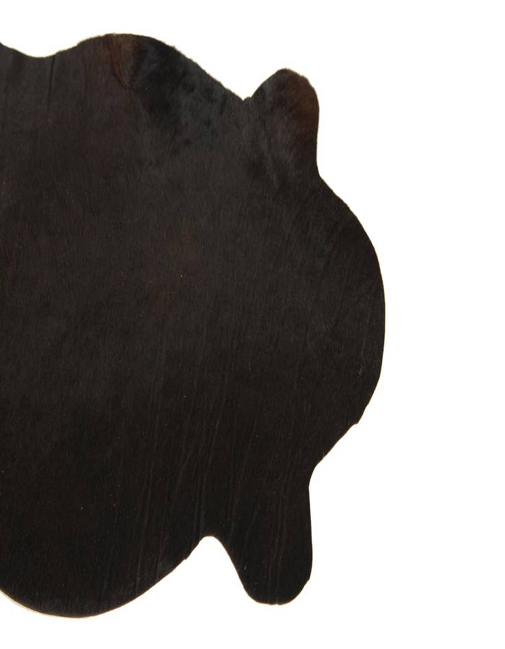 Detail image of  2' 1 x 2' 10 Cowhide Leather Rug