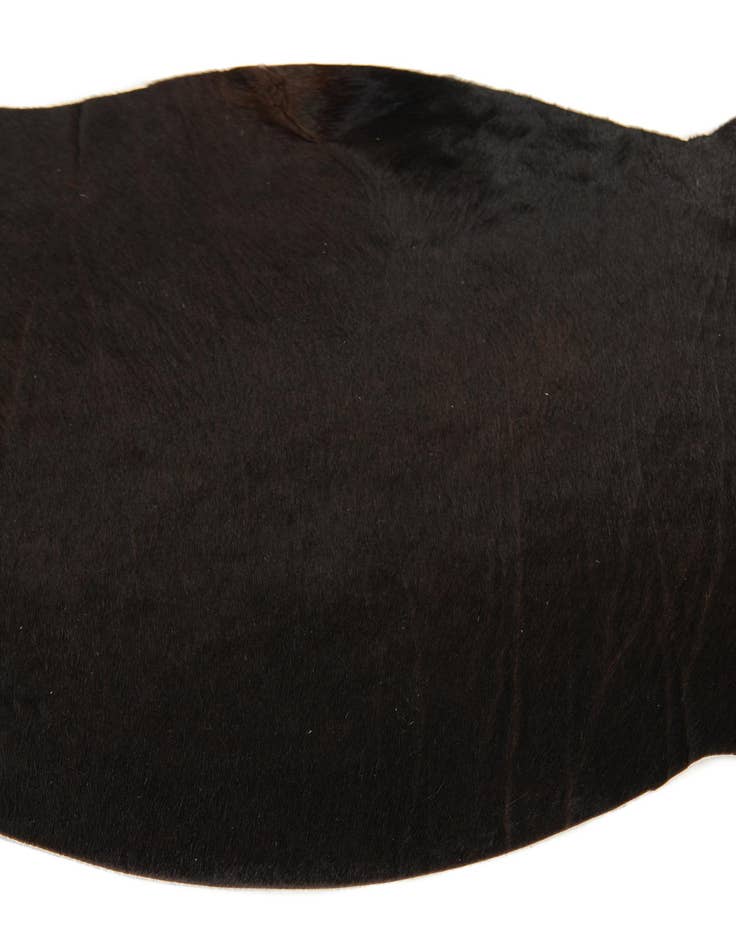 Detail image of  2' 1 x 2' 10 Cowhide Leather Rug