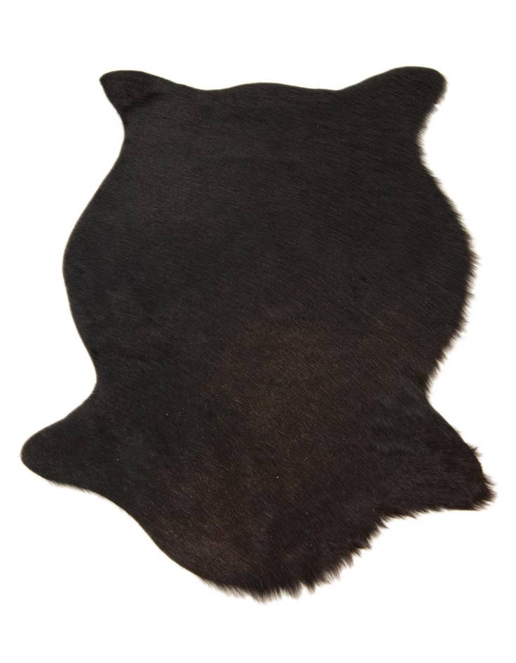 Detail image of  1' 8 x 2' 6 Cowhide Leather Rug