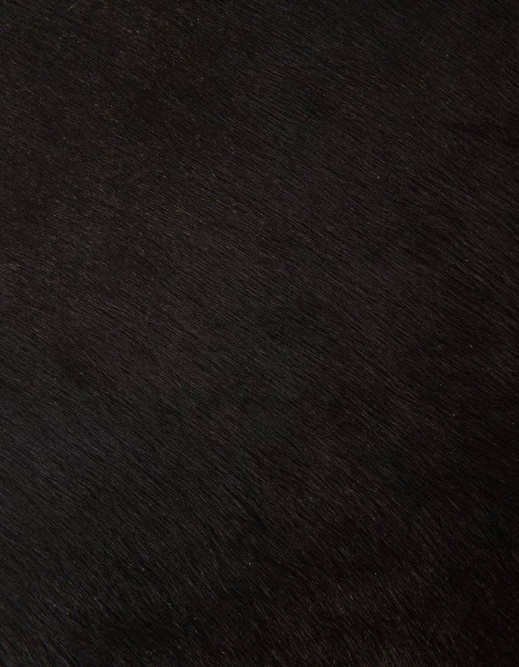 Detail image of  1' 8 x 2' 6 Cowhide Leather Rug