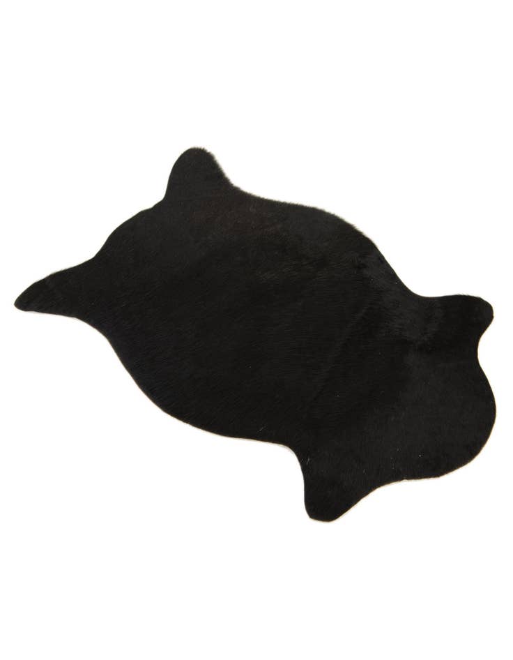 Detail image of  1' 8 x 2' 6 Cowhide Leather Rug