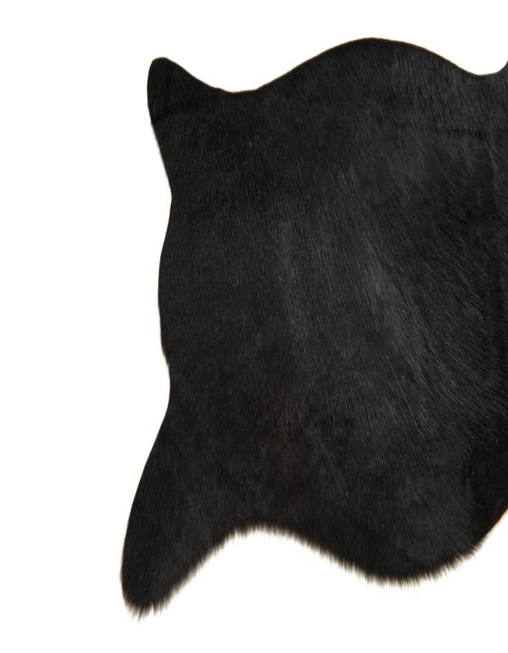 Detail image of  1' 8 x 2' 6 Cowhide Leather Rug