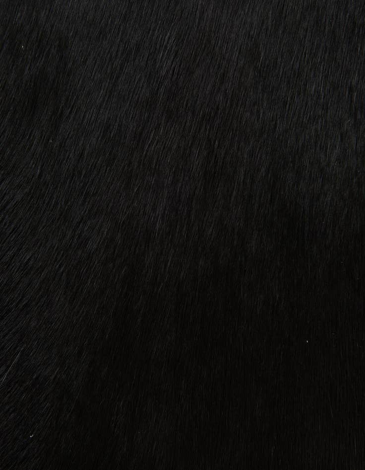 Detail image of  1' 8 x 2' 6 Cowhide Leather Rug