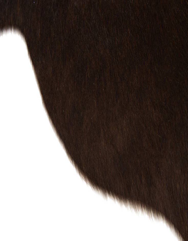 Detail image of  1' 8 x 2' 6 Cowhide Leather Rug