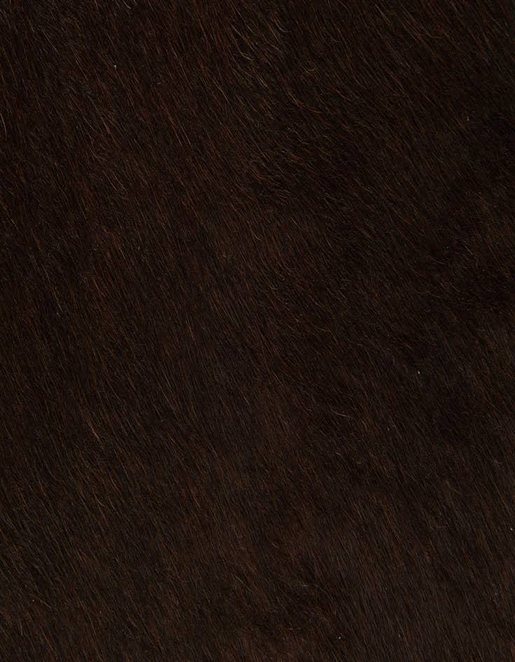 Detail image of  1' 8 x 2' 6 Cowhide Leather Rug