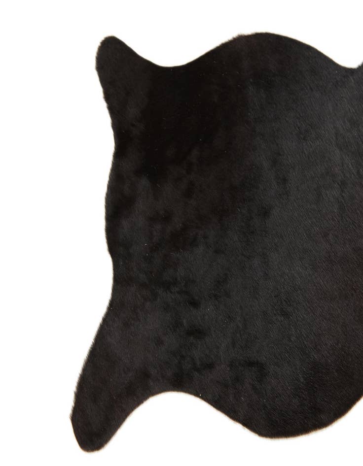 Detail image of  1' 8 x 2' 6 Cowhide Leather Rug