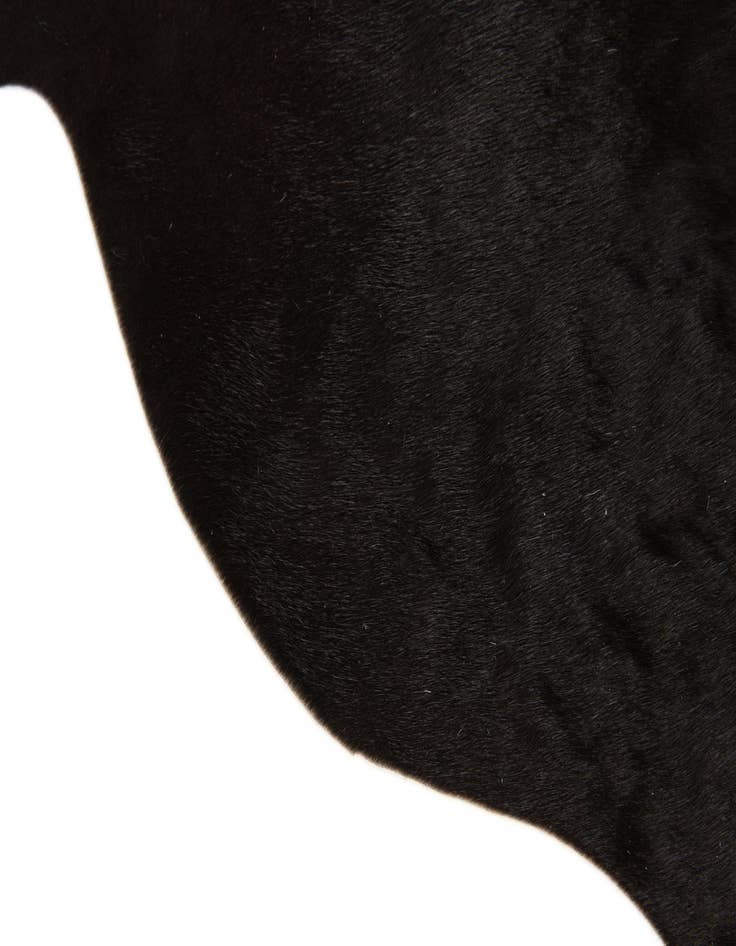 Detail image of  1' 8 x 2' 6 Cowhide Leather Rug