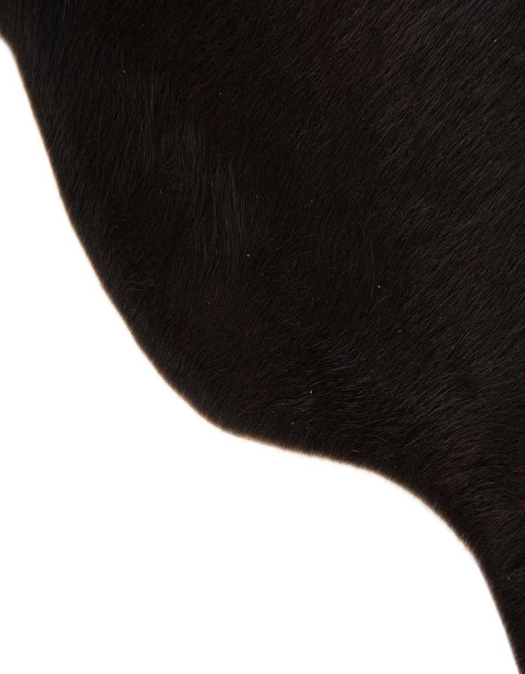 Detail image of  1' 8 x 2' 7 Cowhide Leather Rug