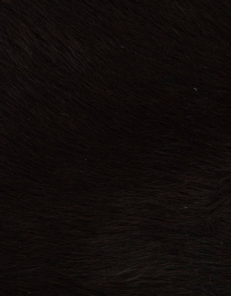 Detail image of  1' 8 x 2' 7 Cowhide Leather Rug