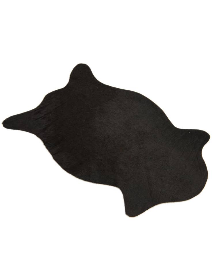 Detail image of  1' 8 x 2' 6 Cowhide Leather Rug