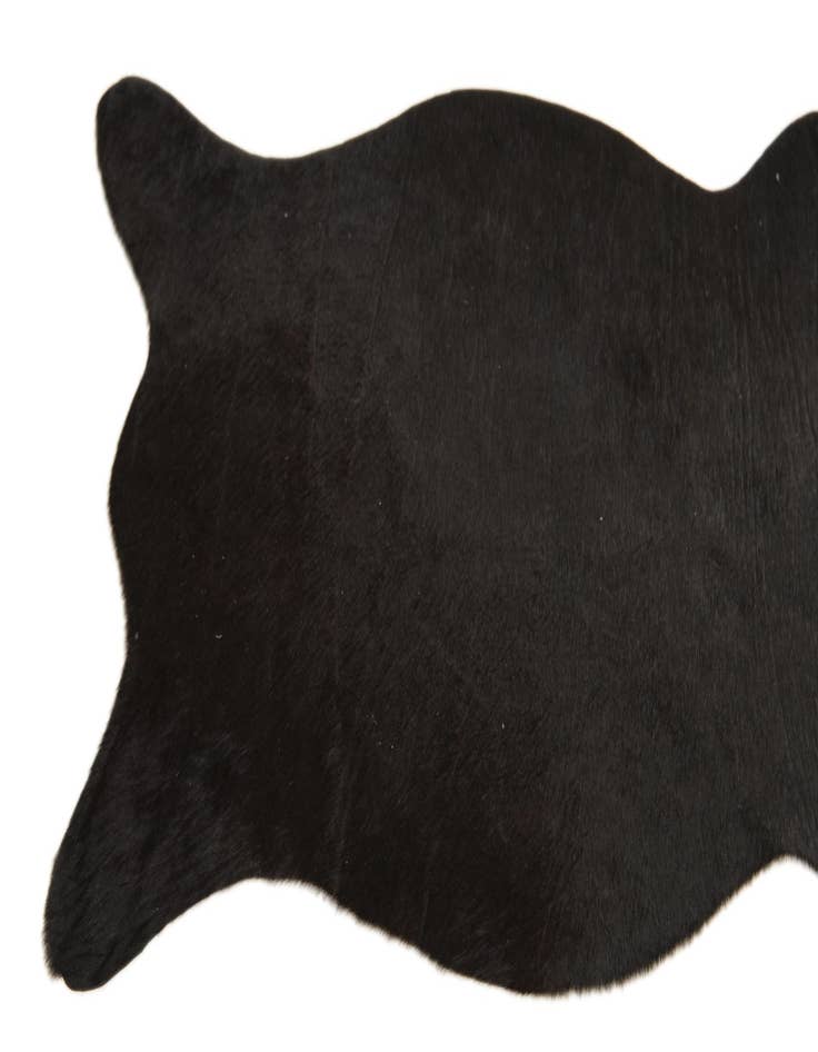 Detail image of  1' 8 x 2' 6 Cowhide Leather Rug
