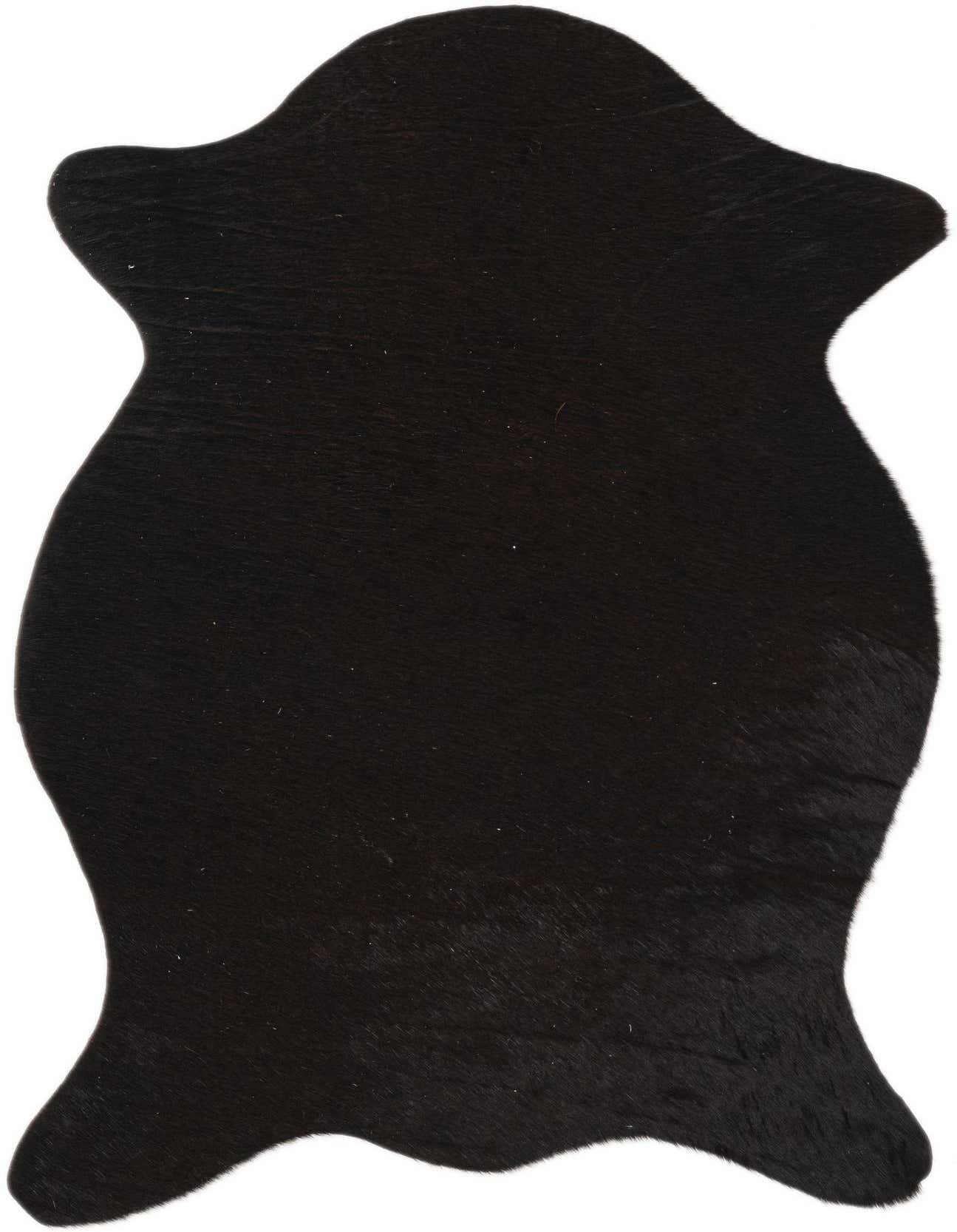 Primary image  1' 8 x 2' 6 Cowhide Leather Rug
