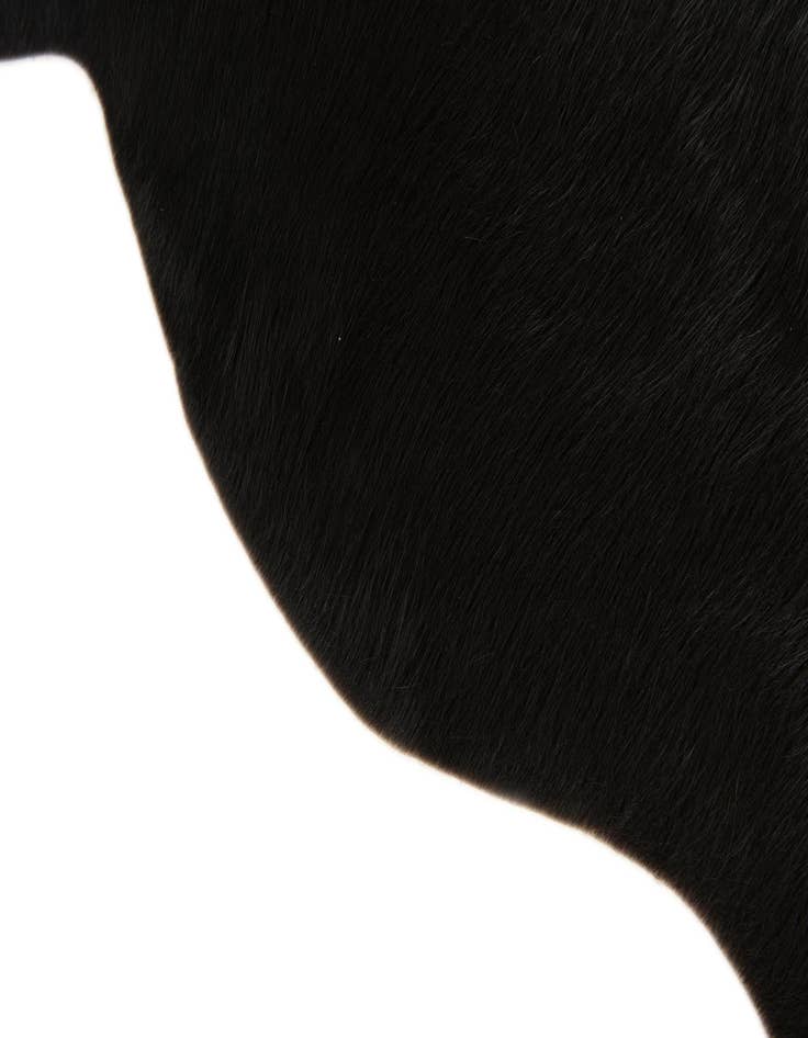 Detail image of  1' 8 x 2' 6 Cowhide Leather Rug