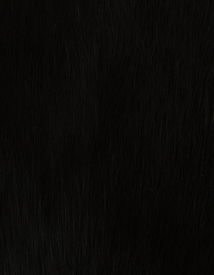 Detail image of  1' 8 x 2' 6 Cowhide Leather Rug